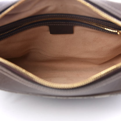 Gucci GG Supreme Monogram Web Small Ophidia Shoulder Bag Brown 4 of 8