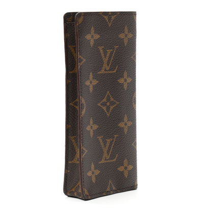 Louis Vuitton Monogram Etui a Lunettes Simple Eyeglass Case 3 of 8