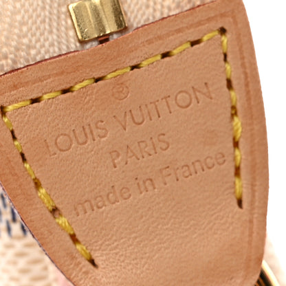 Louis Vuitton Damier Azur Tahitienne Mini Pochette Accessories 6 of 8