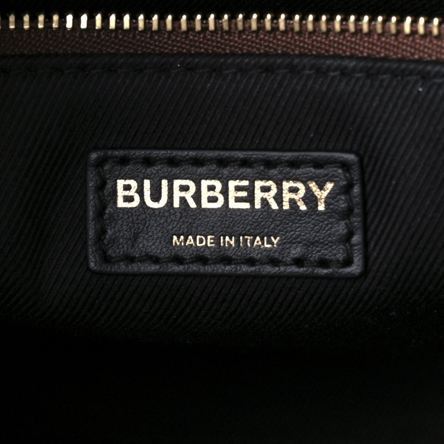 E-Canvas Monogram Stripe Mini Pocket Bag Bridle Brown