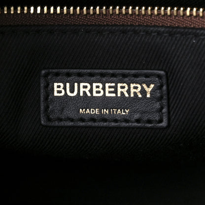 Burberry E-Canvas Monogram Stripe Mini Pocket Bag Bridle Brown 5 of 8