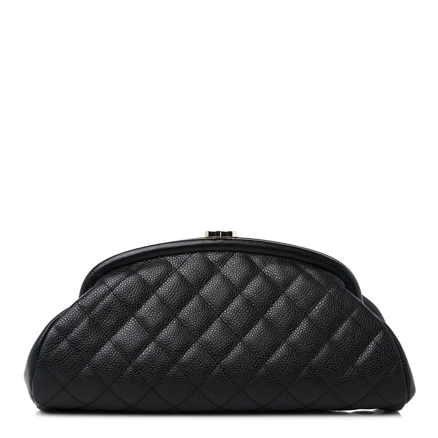 Chanel Caviar Quilted Timeless Clutch Black 1 of 9