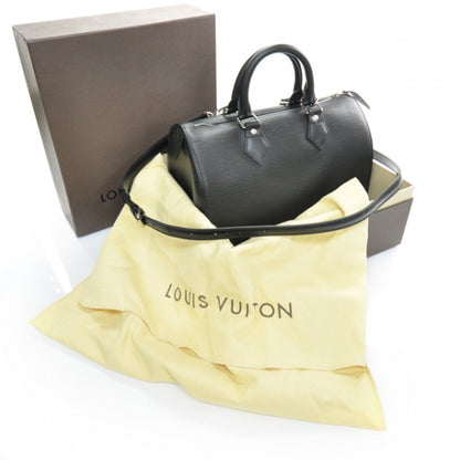 Louis Vuitton Epi Speedy 25 Black 3 of 9