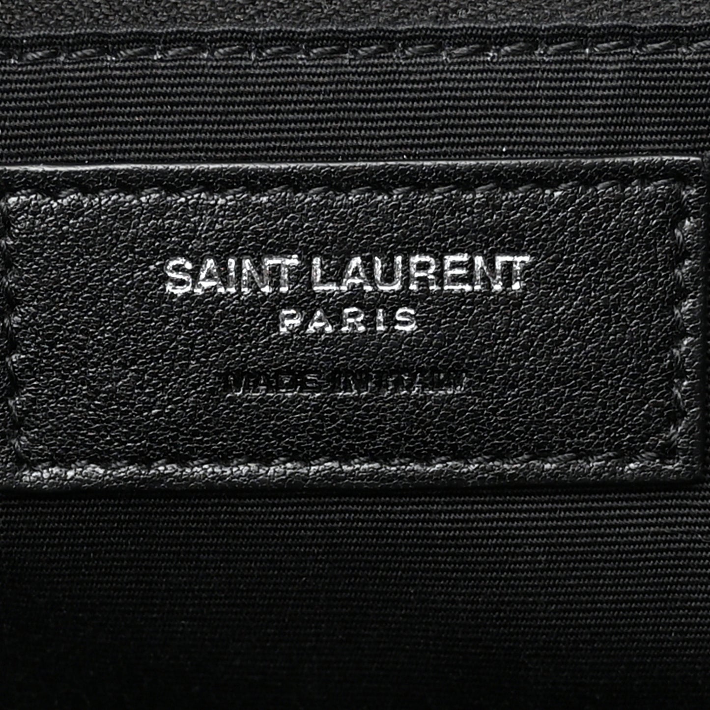 Raffia Linen Calfskin Small Rive Gauche Tote Black