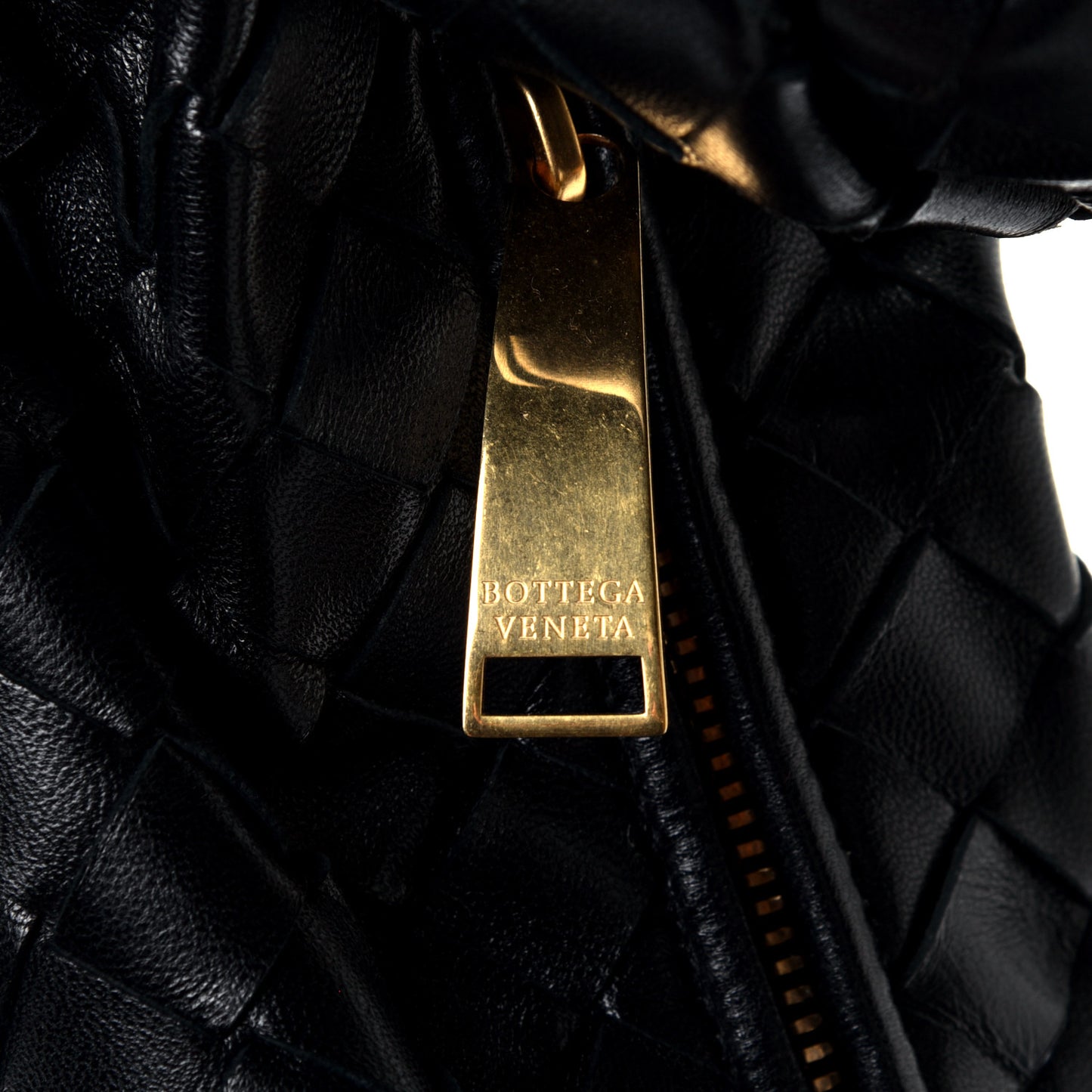 Nappa Intrecciato Mini Jodie Black
