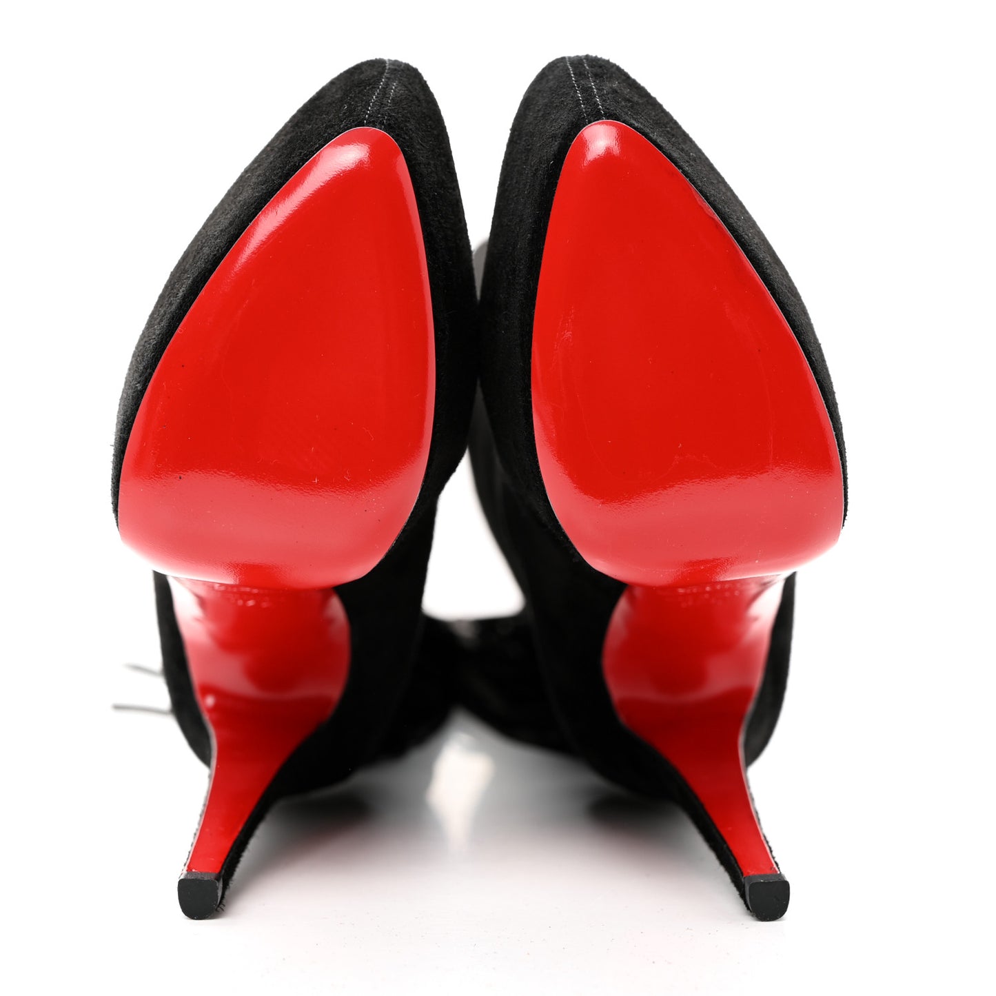 Suede Fringe Interlopa 160 Over The Knee Boots 37.5 Black