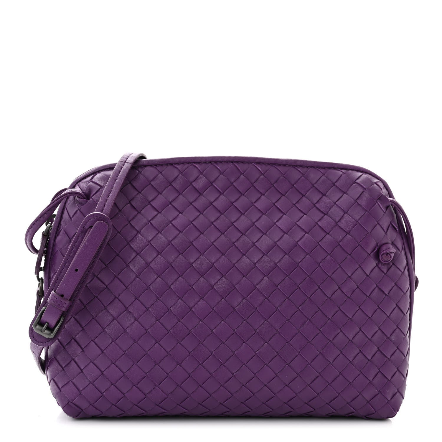 Bottega Veneta Nappa Intrecciato Nodini Crossbody Messenger Monalisa 1 of 9