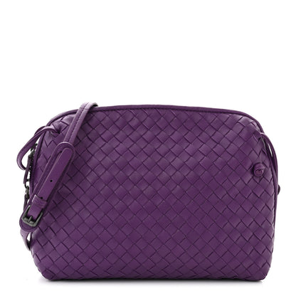 Bottega Veneta Nappa Intrecciato Nodini Crossbody Messenger Monalisa 1 of 9