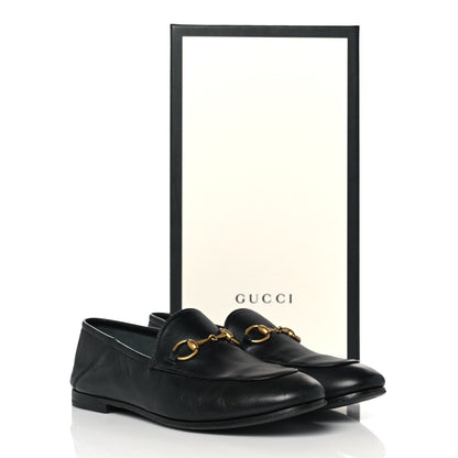 Gucci Lambskin Womens Brixton Horsebit Loafers 36 Black 9 of 9