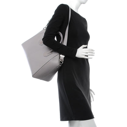 Givenchy Sugar Goatskin Medium Antigona Pearl Grey 3 of 19