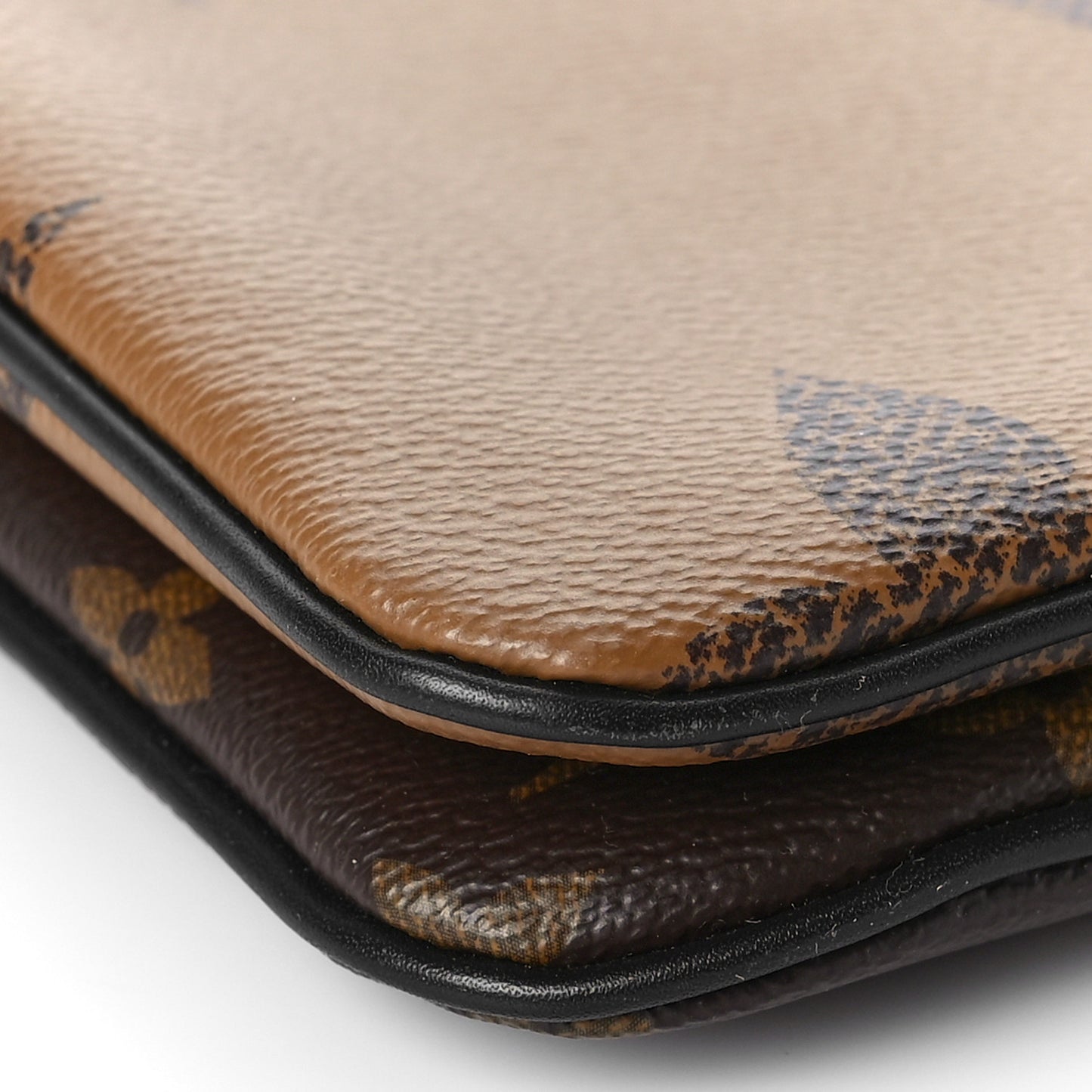 Reverse Monogram Giant Double Zip Pochette