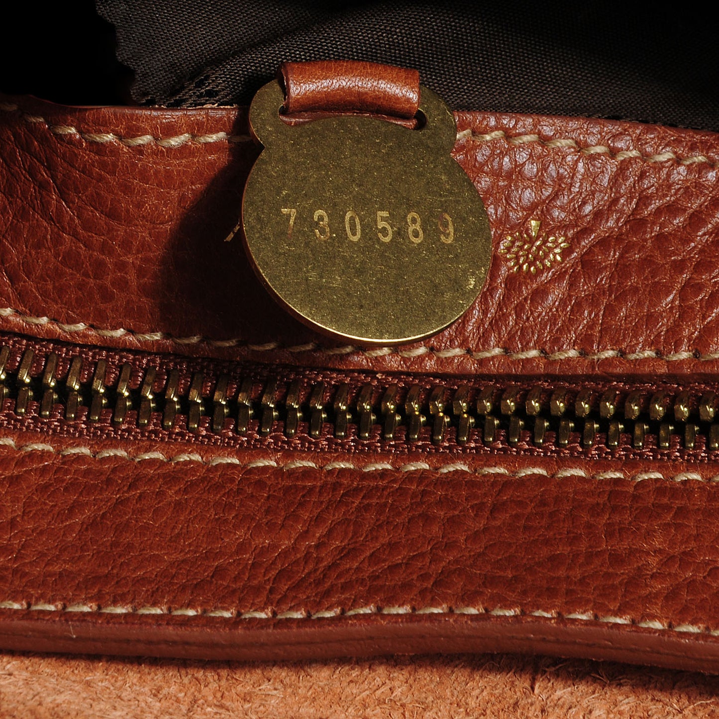 Natural Leather East West Bayswater Oak