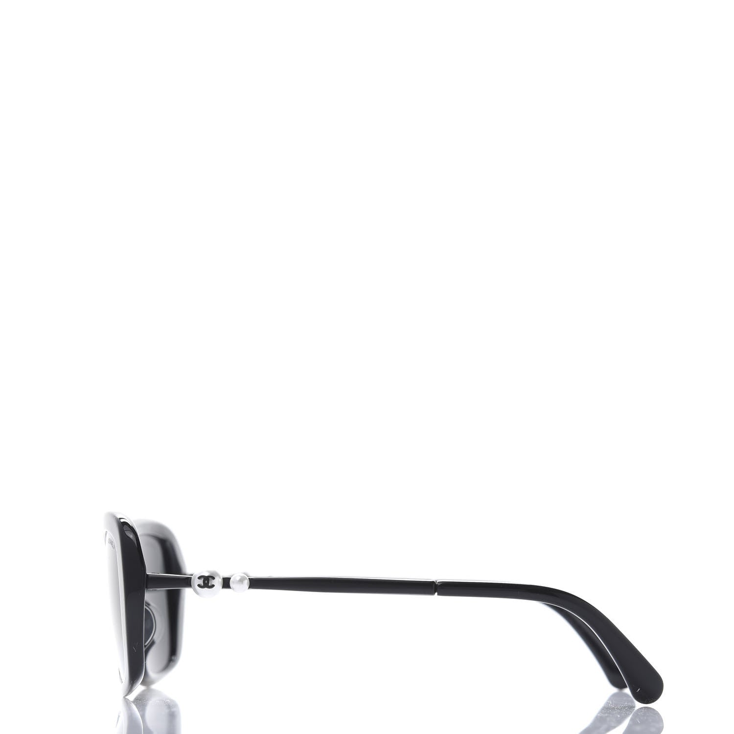 Chanel Pearl Square Sunglasses 5427-H-A Black 3 of 9