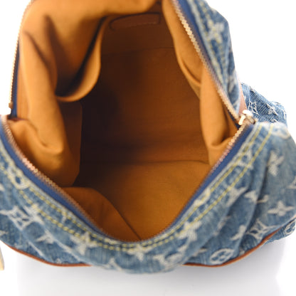Louis Vuitton Denim Baggy GM Blue 4 of 8