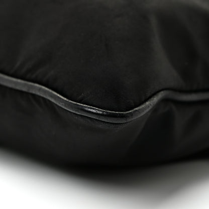Prada Nylon Saffiano Flat Messenger Bag Black 9 of 12