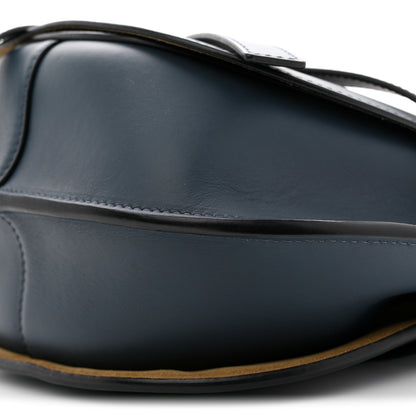 Loewe Calfskin Jacquard Small Gate Dual Bag Onyx Blue 10 of 10