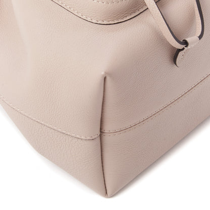 Louis Vuitton Grained Calfskin Lockme Bucket Greige 6 of 8