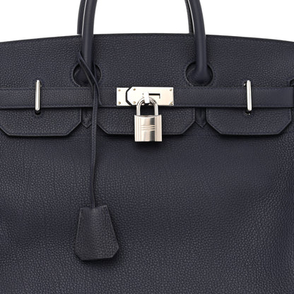 Hermes Togo HAC Birkin 40 Bleu Nuit 8 of 12