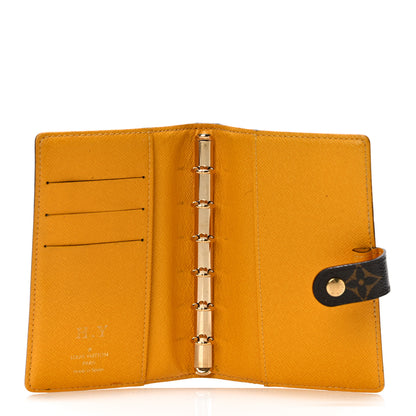 Louis Vuitton Monogram Groom Small Ring Agenda Cover Yellow 5 of 10