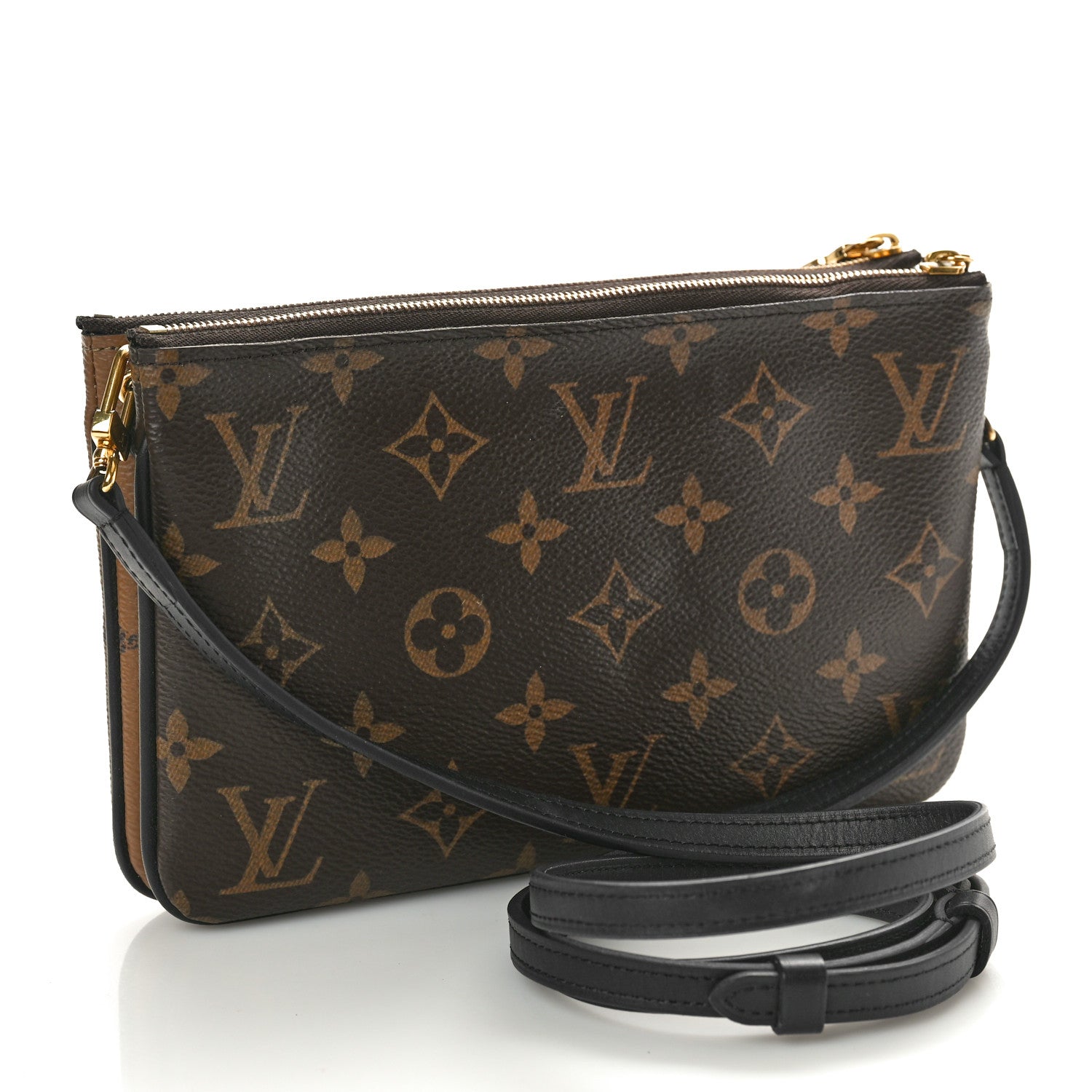 Louis Vuitton Reverse Monogram Giant Double Zip Pochette 3 of 9