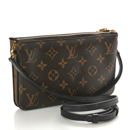 Louis Vuitton Reverse Monogram Giant Double Zip Pochette 3 of 9