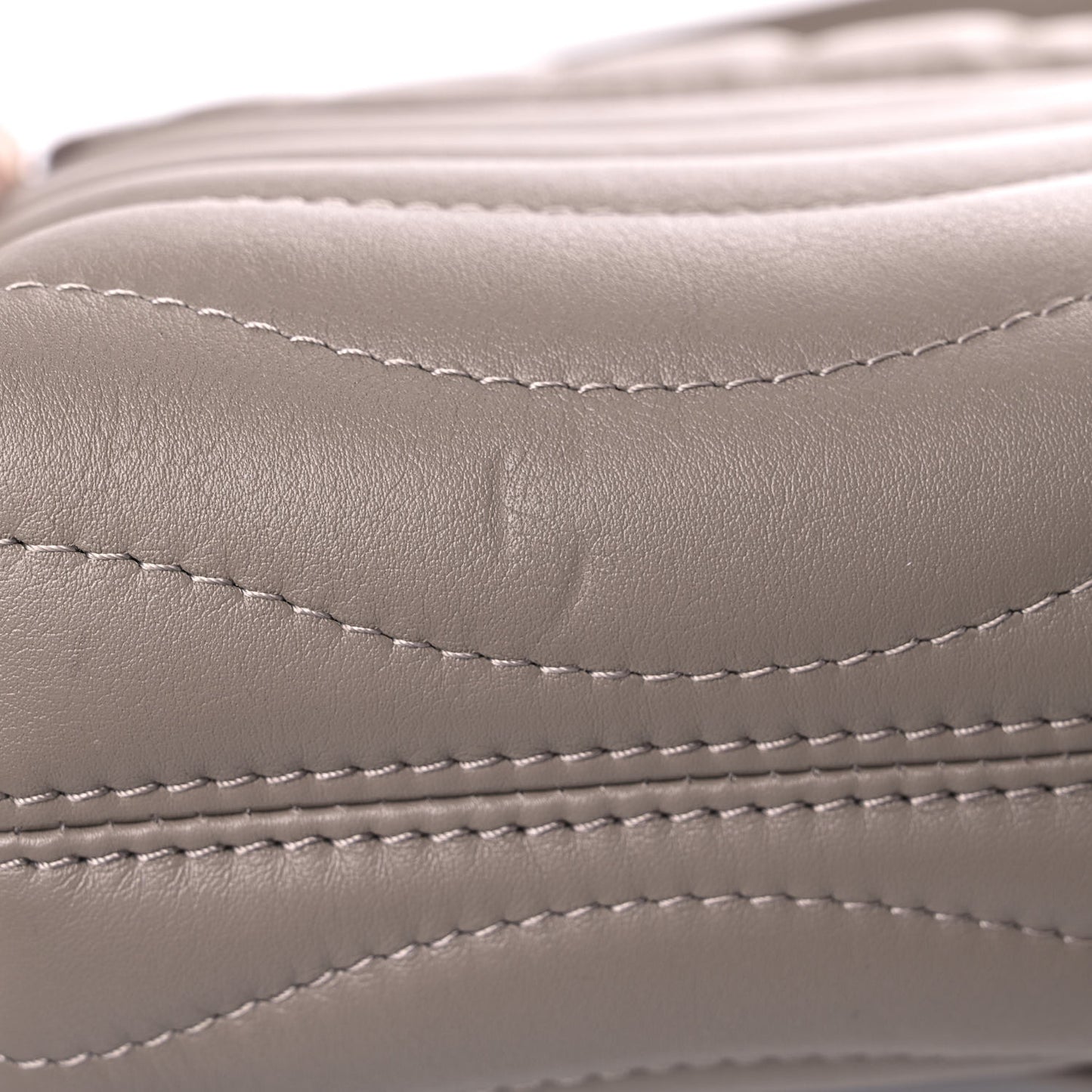 Calfskin LV New Wave Chain Bag Taupe