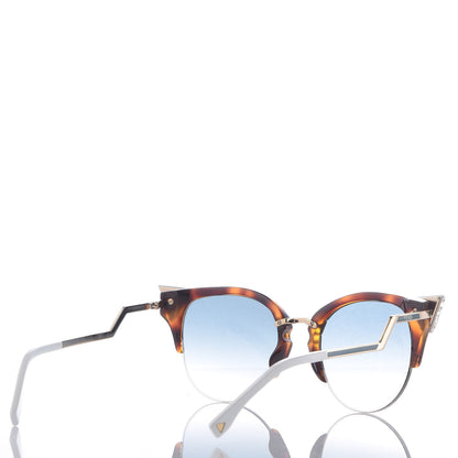 Fendi Iridia Cat Eye Sunglasses FF 0041/S Brown 4 of 7