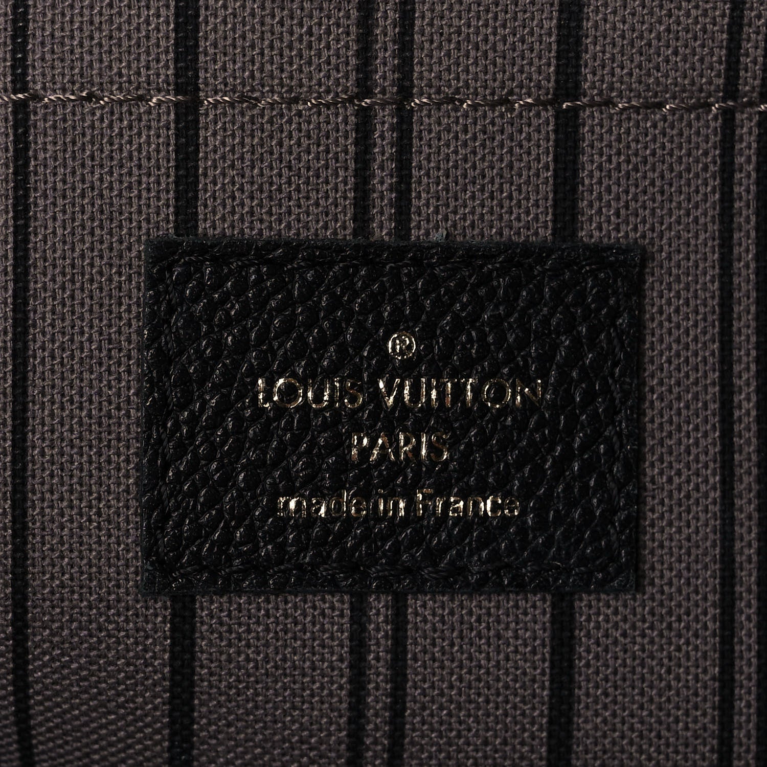 Louis Vuitton Empreinte Montaigne MM Black 6 of 13