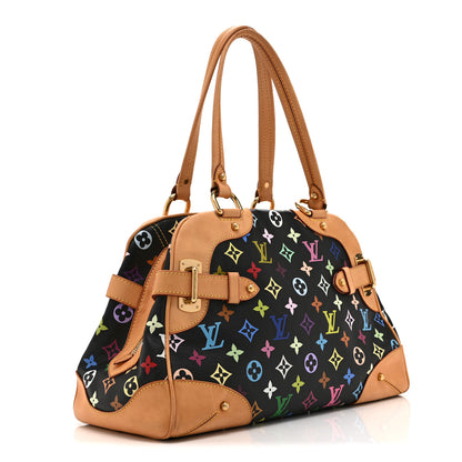 Louis Vuitton Monogram Multicolor Claudia Black 3 of 10