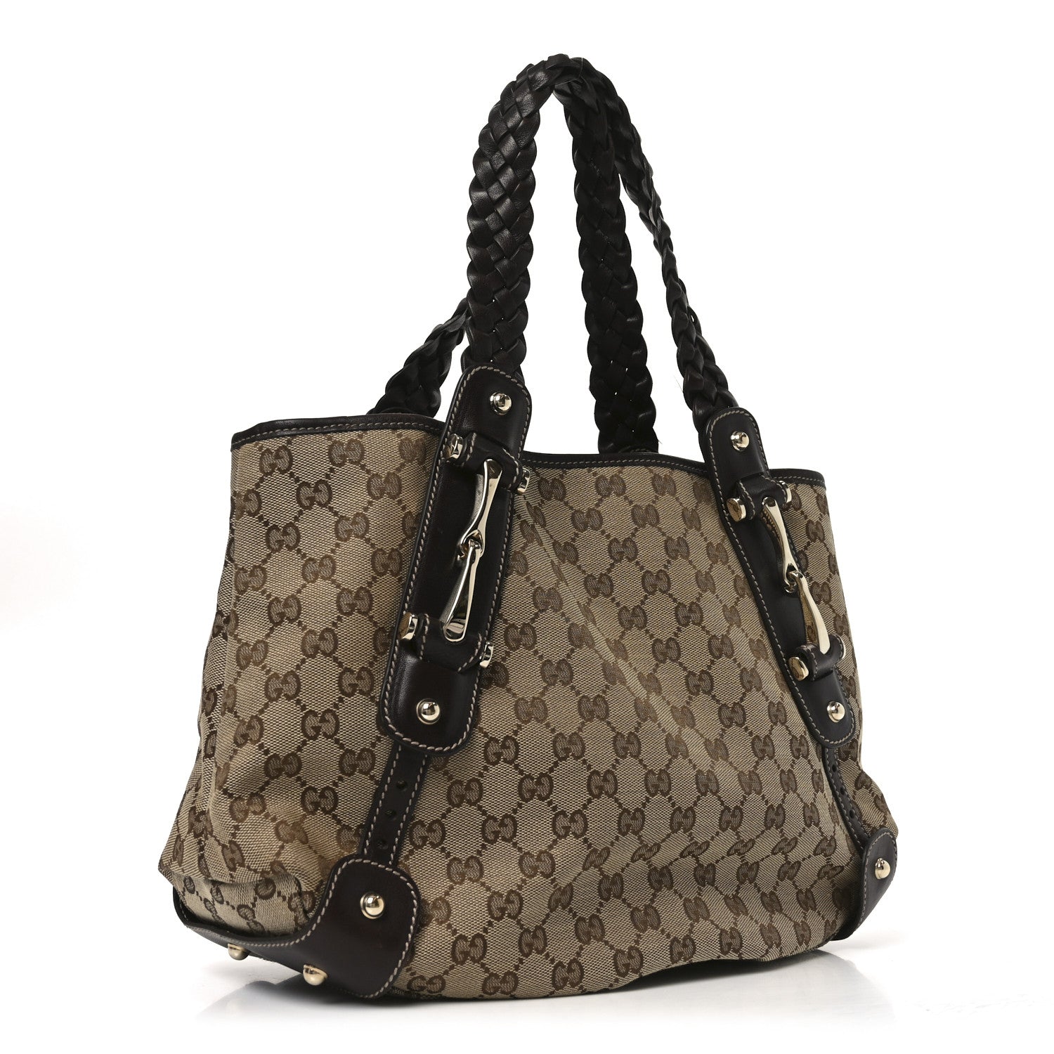 Gucci Monogram Small Pelham Shoulder Bag Dark Brown 3 of 11