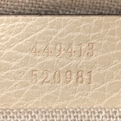 Gucci Monogram Dollar Calfskin Mini Bree Messenger Bag Beige Ebony Avoire Beige Ebony Avoire 7 of 14