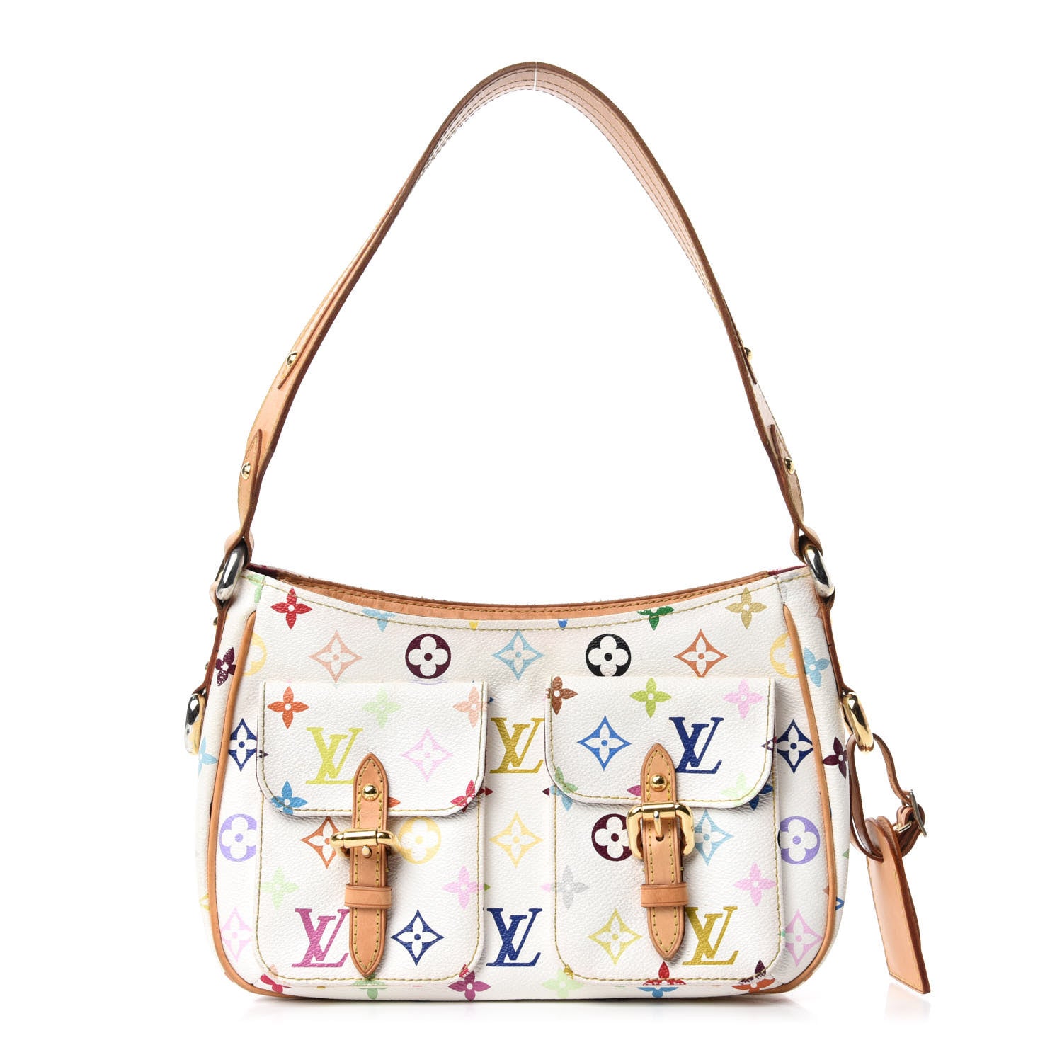 Louis Vuitton Monogram Multicolor Lodge PM White 1 of 10