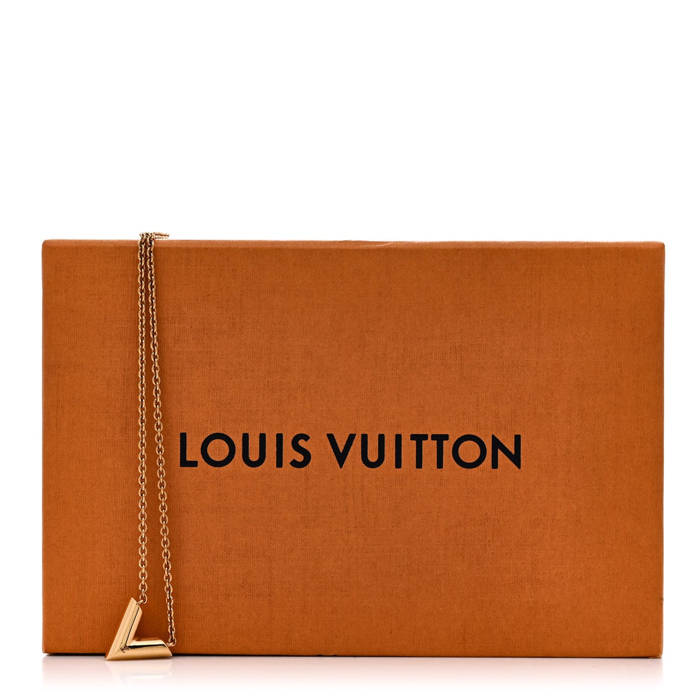 Essential V Necklace Gold