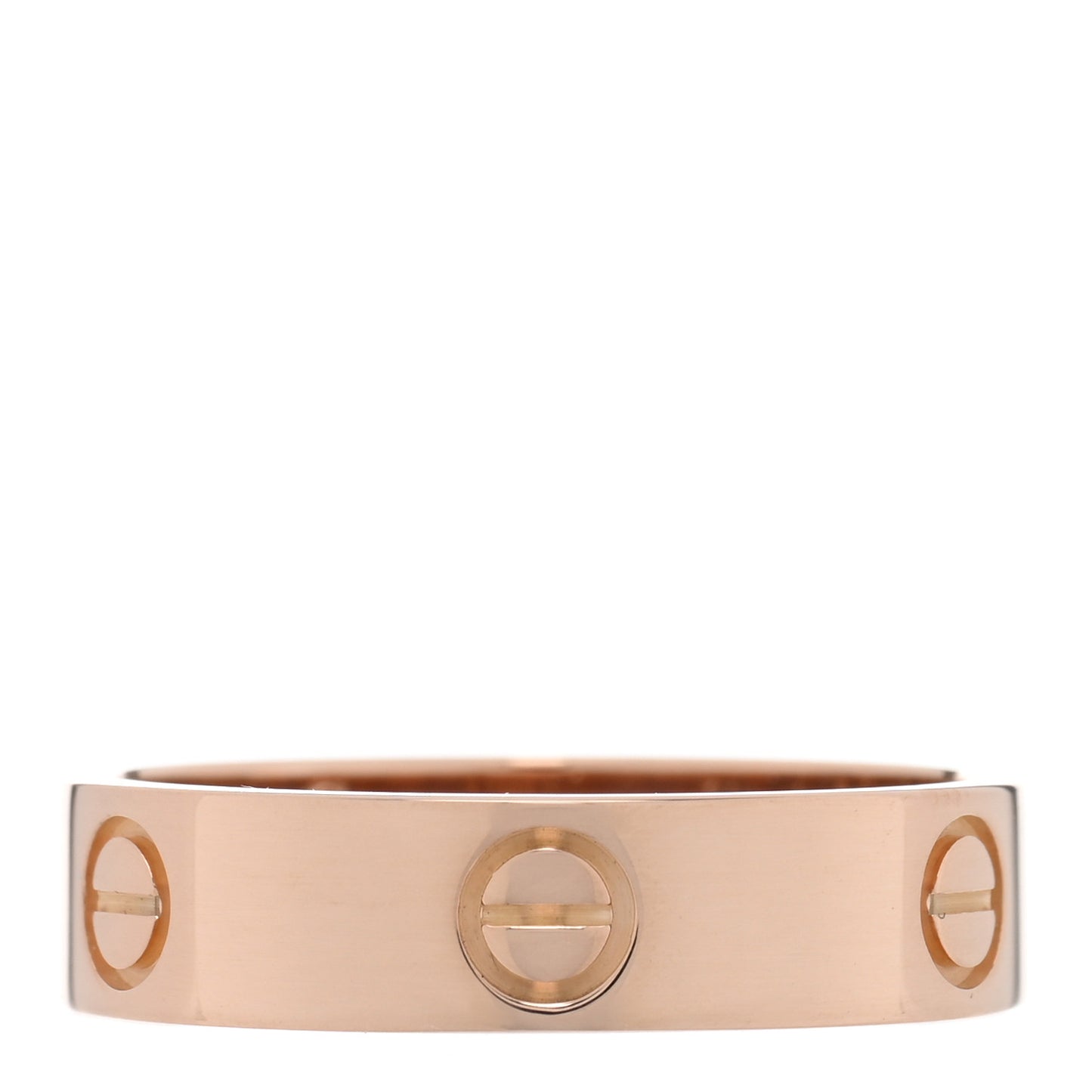 18K Pink Gold 5.5mm LOVE Ring 62 10