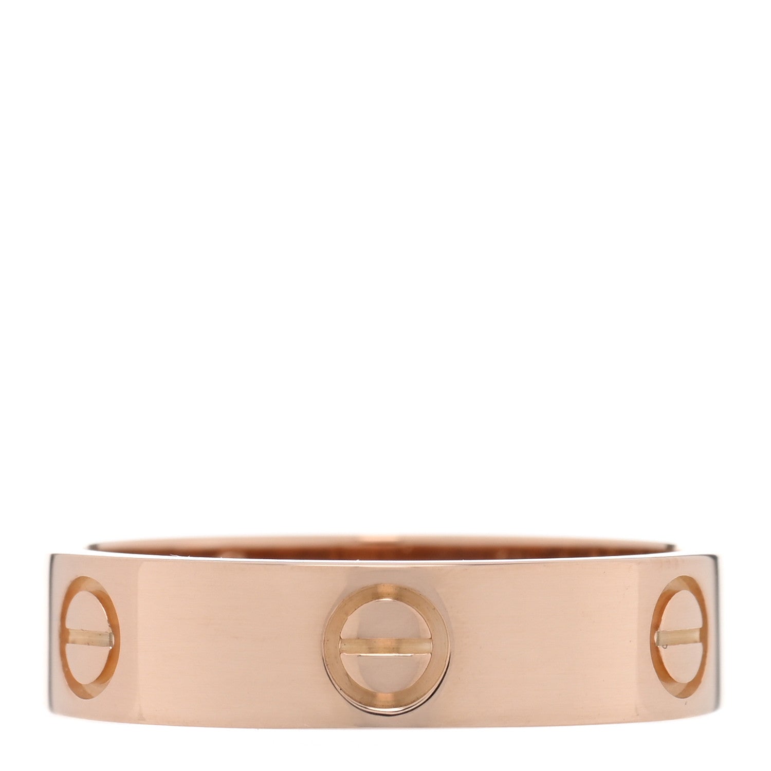 Cartier 18K Pink Gold 5.5mm LOVE Ring 62 10 1 of 4