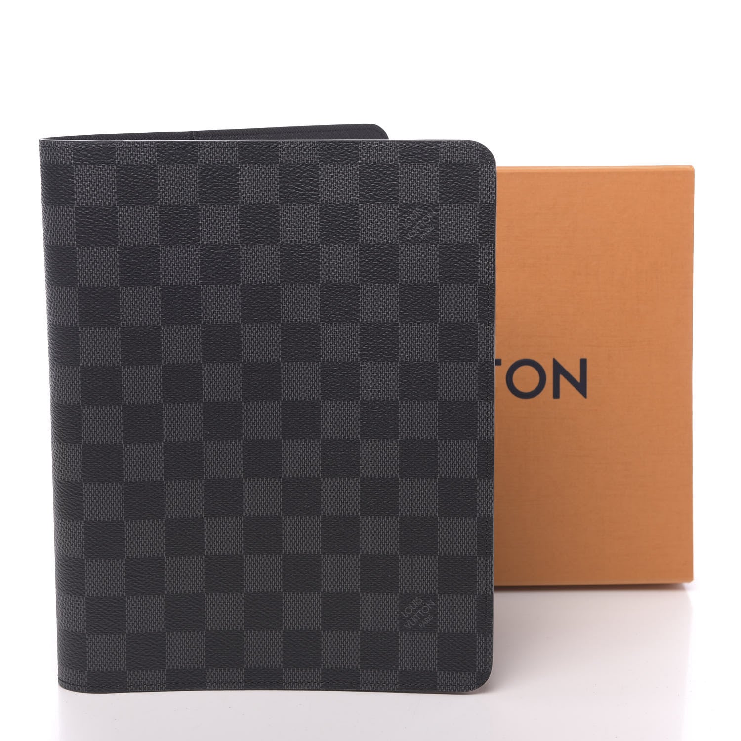 Louis Vuitton Damier Graphite Desk Agenda Cover 8 of 8