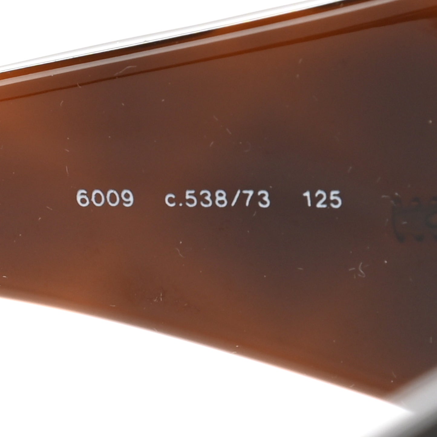 Acetate Quilted CC Shield Sunglasses 6009 Brown