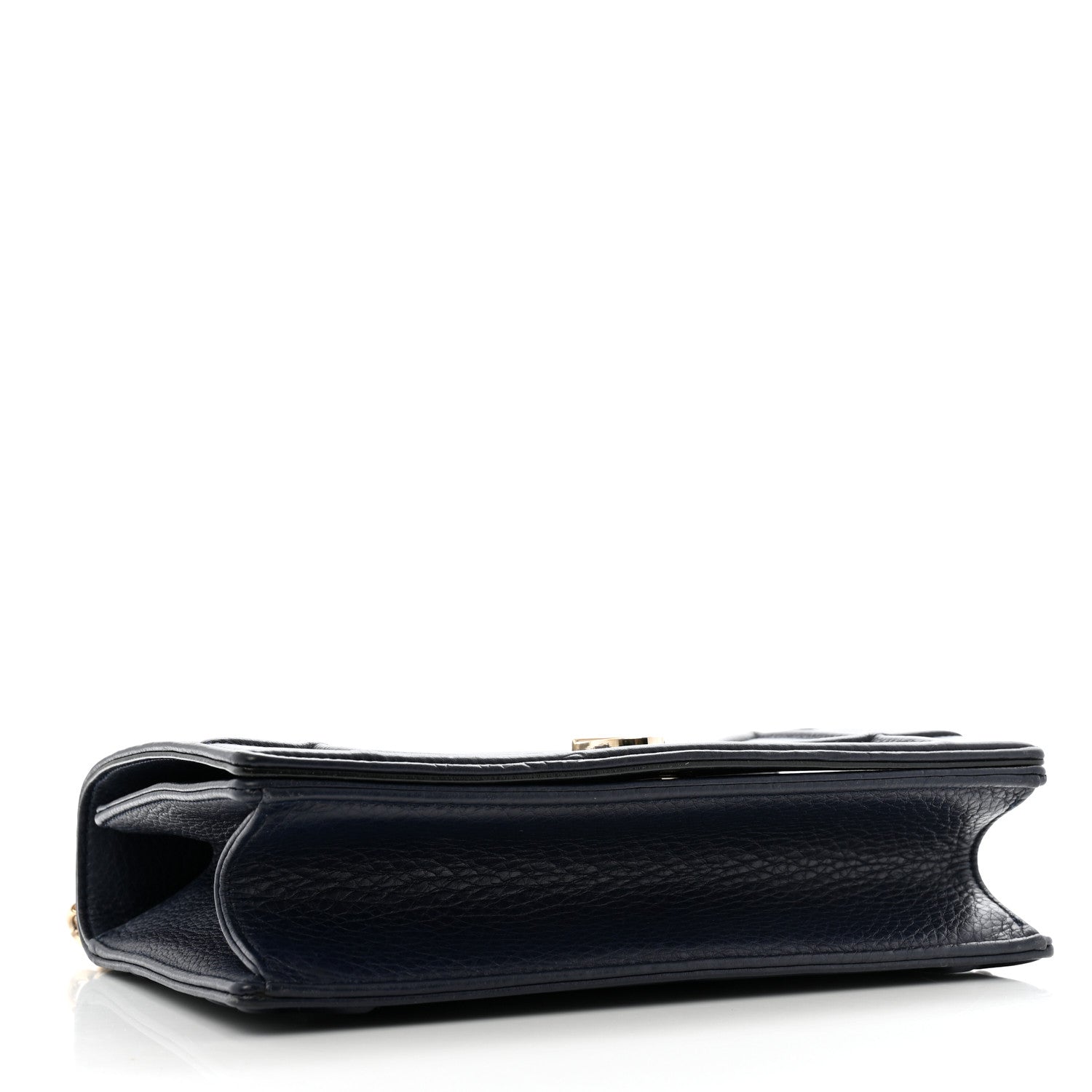 Christian Dior Grained Calfskin Medium Diorama Flap Bag Indigo 4 of 15