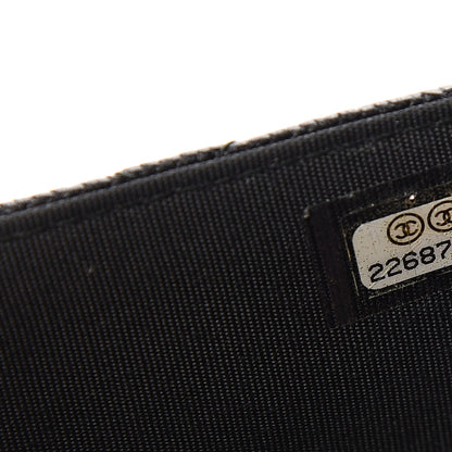 Chanel Caviar Quilted Boy Wallet On Chain WOC Black 7 of 10