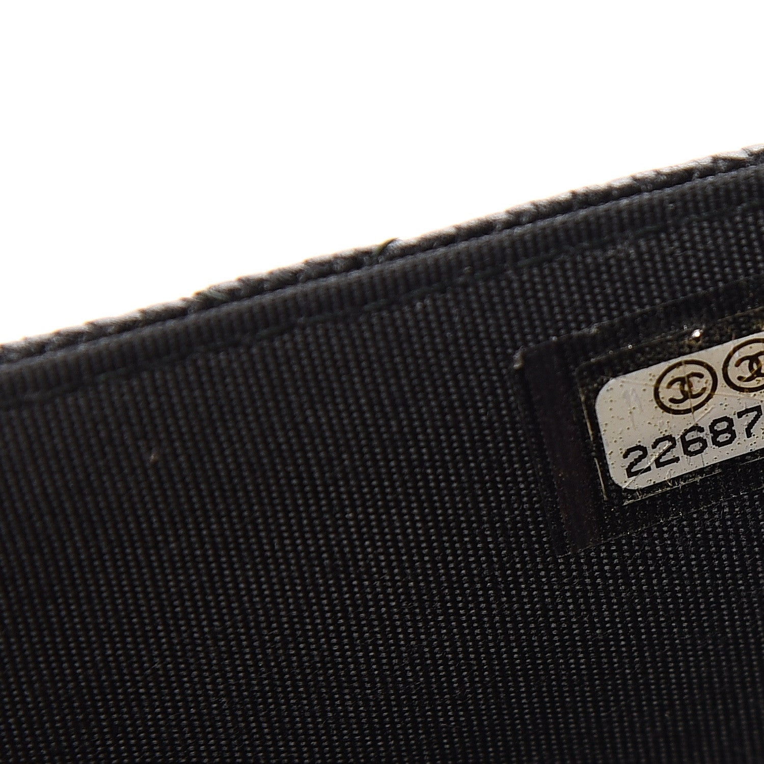 Chanel Caviar Quilted Boy Wallet On Chain WOC Black 7 of 10
