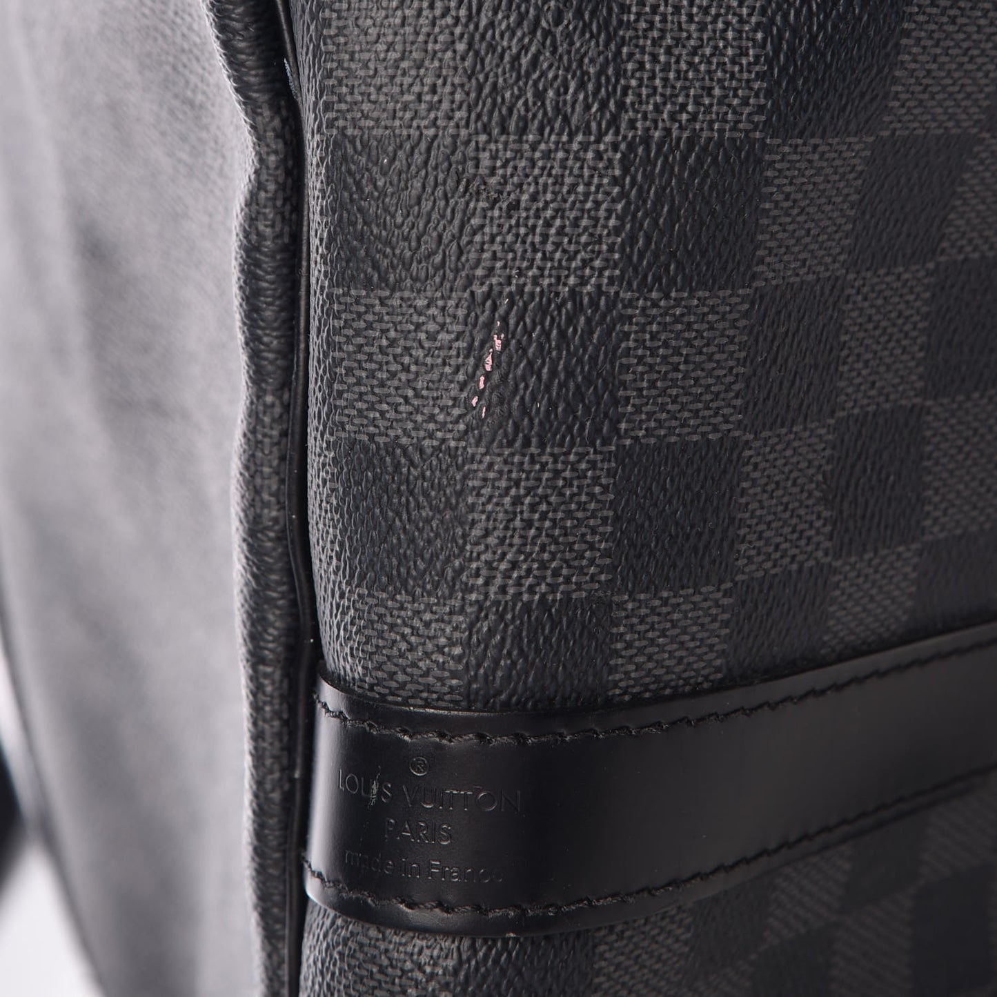 Damier Graphite Keepall Bandouliere 55