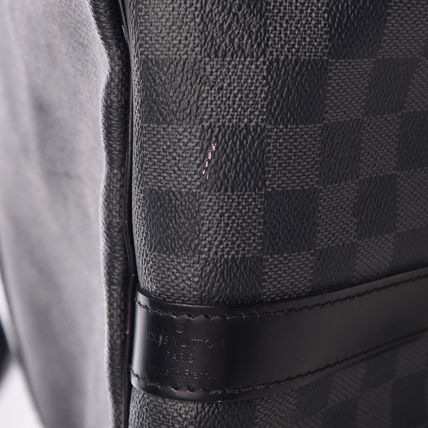 Louis Vuitton Damier Graphite Keepall Bandouliere 55 18 of 23