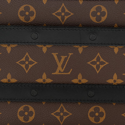 Louis Vuitton Monogram Macassar Handle Soft Trunk Black 7 of 10