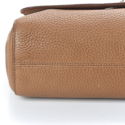 Mulberry Glossy Goatskin Medium Lily Deer Brown 14 of 15