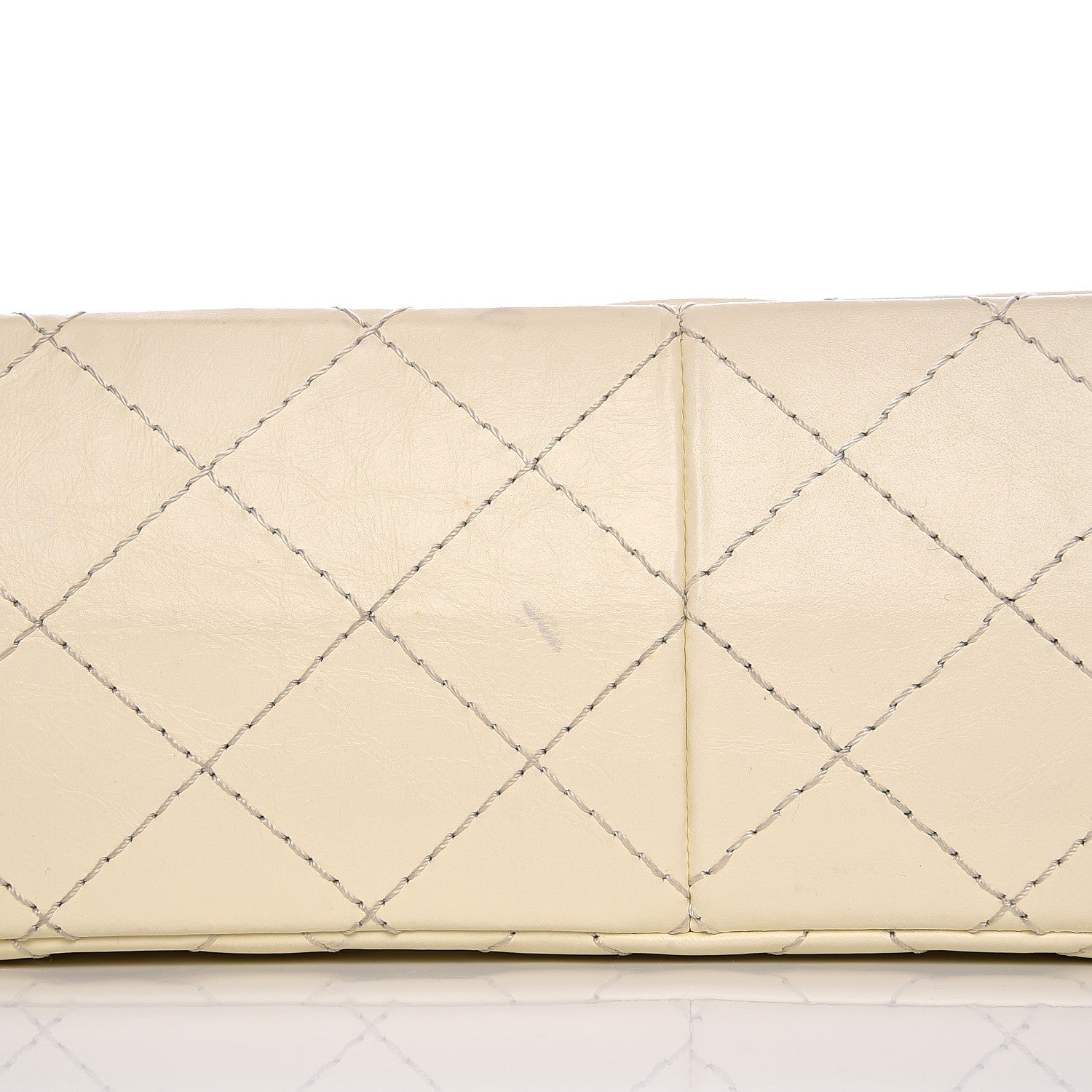 Chanel Aged Calfskin Quilted 2.55 Reissue 226 Flap Ivory 9 of 11