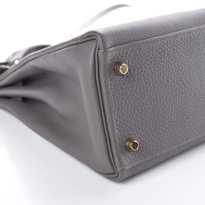 Hermes Togo Kelly Retourne 28 Etain 8 of 40