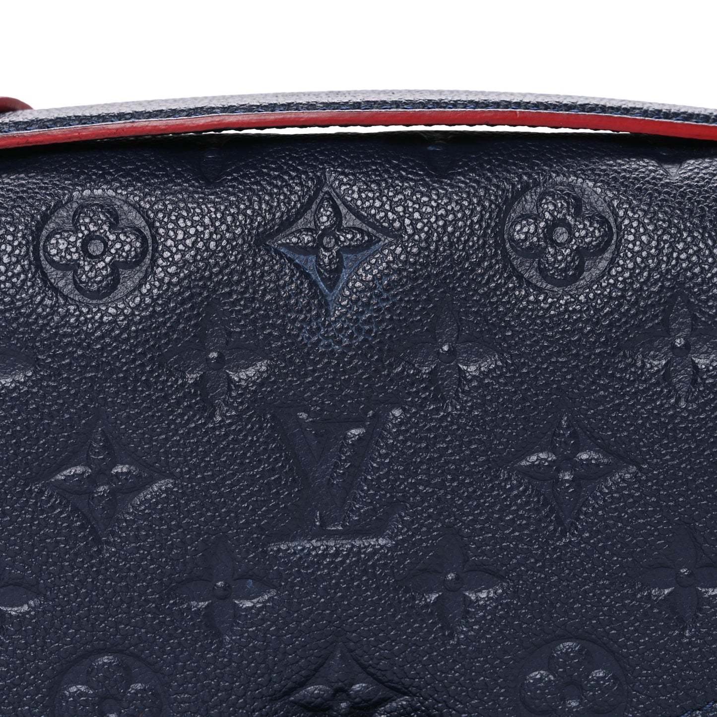 Empreinte Pochette Metis Marine Rouge