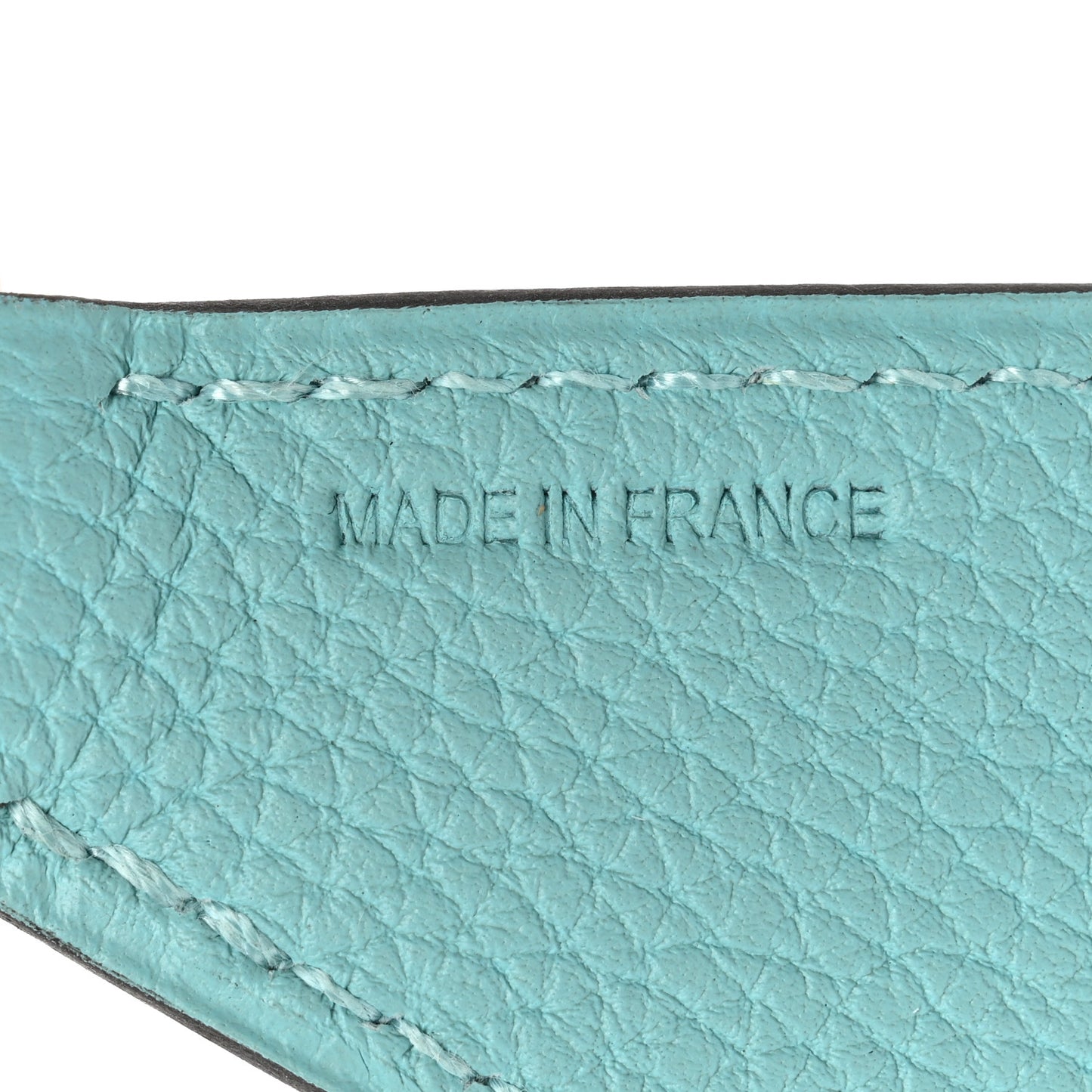 Togo Tab Key Ring Bleu Atoll