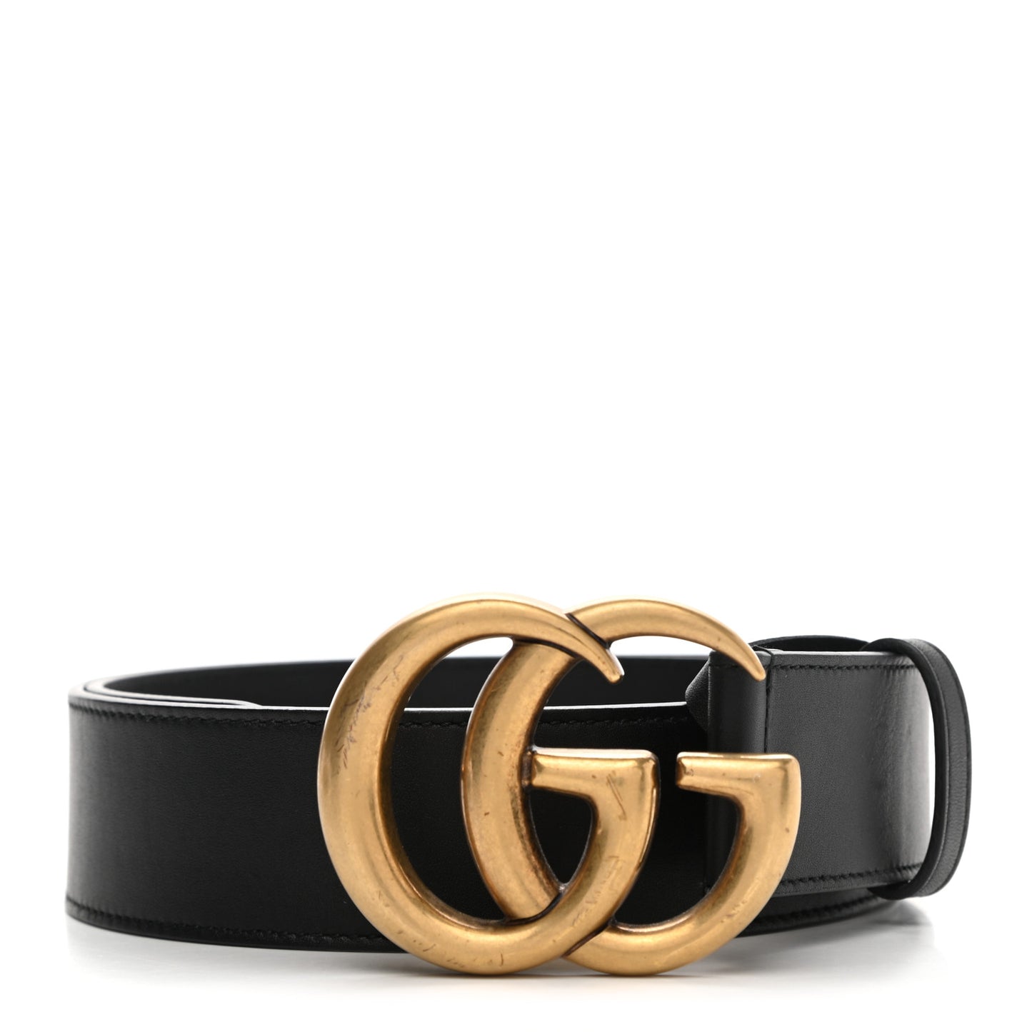 Calfskin Double G 40mm Belt 75 30 Black