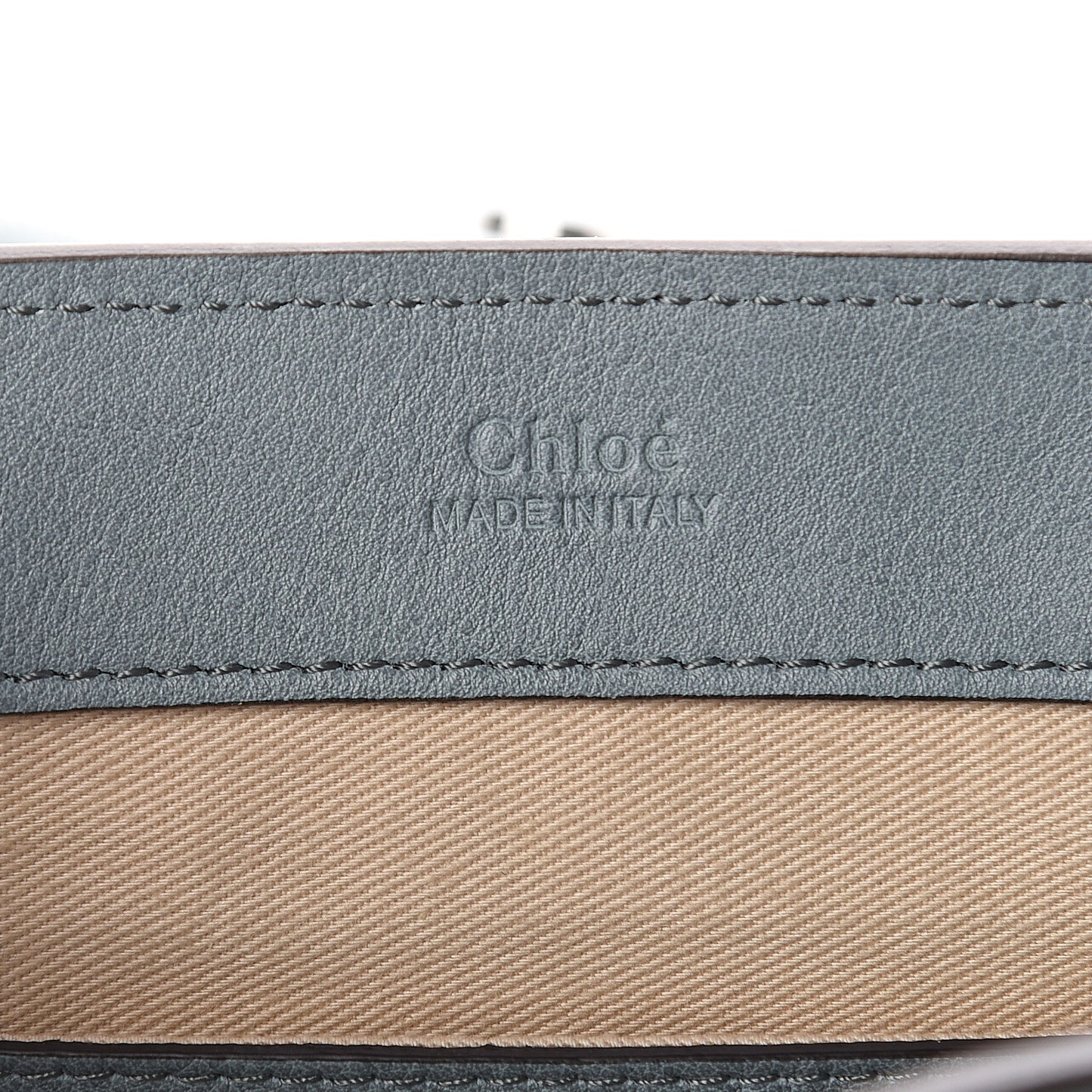 Calfskin Mini Faye Day Shoulder Bag Cloudy Blue